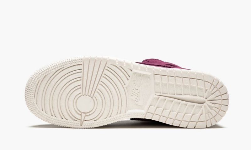 Nike Air Jordan 1 Mid BG 'Bordeaux' Schoenen Kinderen Bordeaux Wit Nederland | 329150-YOD
