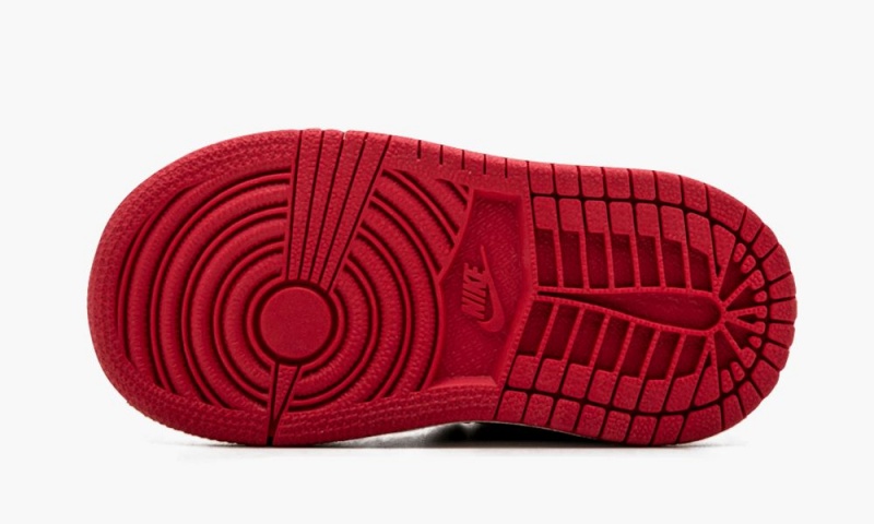 Nike Air Jordan 1 Mid BT Schoenen Kinderen Zwart Wit Rood Nederland | 041563-OCH