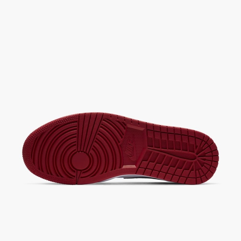 Nike Air Jordan 1 Mid 'Chicago 2020' Schoenen Heren Wit Rood Zwart Nederland | 280135-JSU