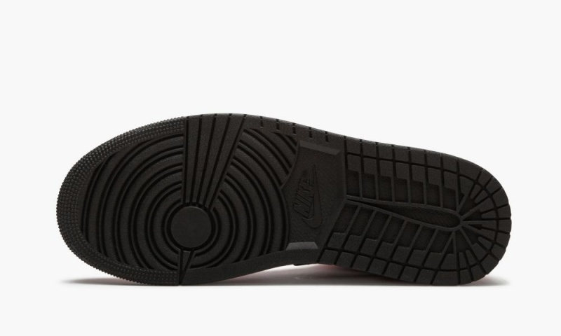 Nike Air Jordan 1 Mid 'Chicago Black Neus' Schoenen Heren Rood Zwart Nederland | 485709-KRD