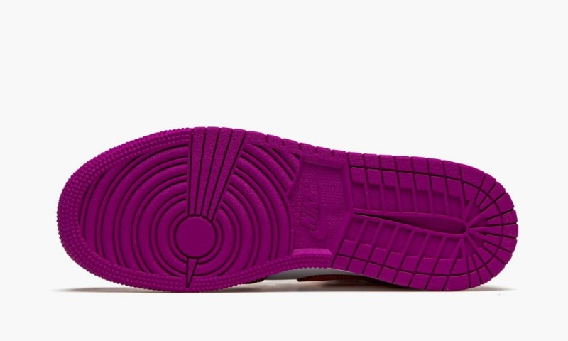 Nike Air Jordan 1 Mid DOD 'Day of the Dead' Schoenen Kinderen Paars Wit Goud Nederland | 647218-MAB