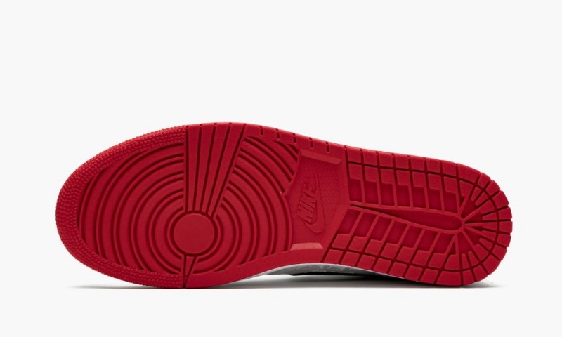 Nike Air Jordan 1 Mid 'Fearless Edison Chen - Clot Silk' Schoenen Heren Zilver Zwart Rood Nederland | 204175-FTE