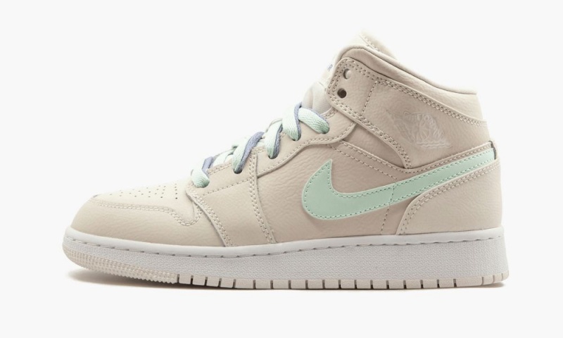 Nike Air Jordan 1 Mid GG \'Phantom\' Schoenen Kinderen Paars Nederland | 217893-HGU