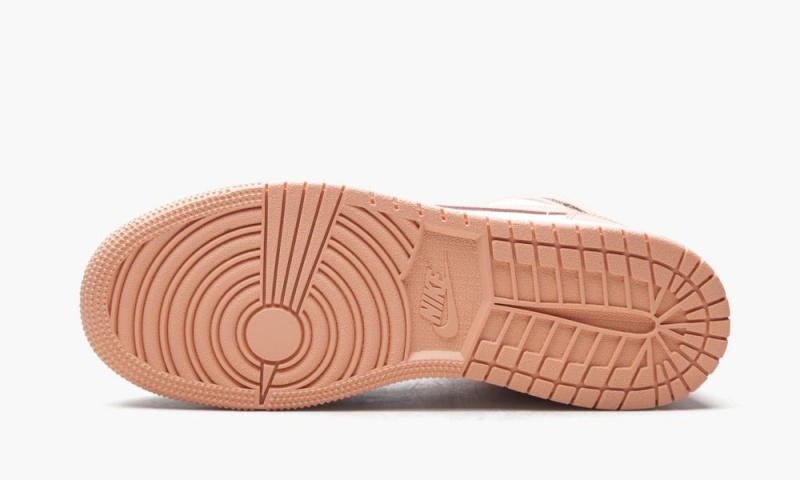 Nike Air Jordan 1 Mid GS 'Arctic Orange' Schoenen Kinderen Wit Oranje Zwart Nederland | 812943-UAR