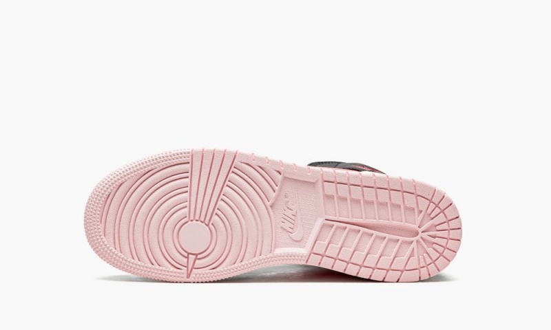 Nike Air Jordan 1 Mid GS 'Atmosphere' Schoenen Kinderen Zwart Nederland | 250691-NIL
