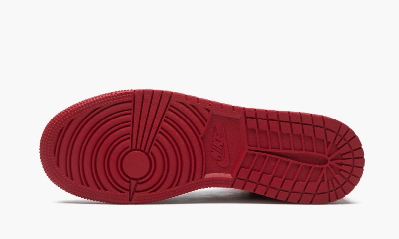 Nike Air Jordan 1 Mid GS 'Banned 2020' Schoenen Kinderen Zwart Rood Wit Nederland | 509123-KQX