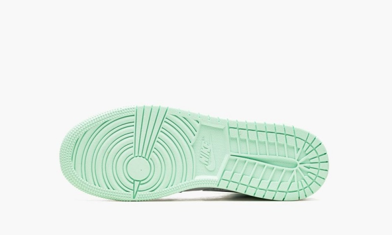Nike Air Jordan 1 Mid GS 'Blue Mint' Schoenen Kinderen Donkerblauw Mintgroen Wit Nederland | 120586-OZA