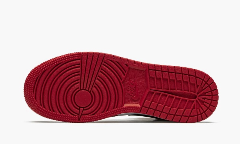 Nike Air Jordan 1 Mid GS 'Chicago 2020' Schoenen Kinderen Wit Rood Zwart Nederland | 365418-GCW
