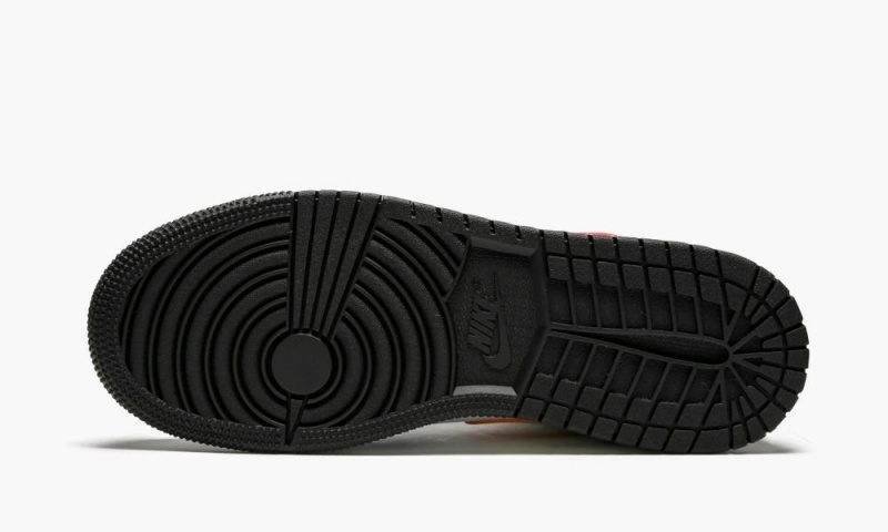Nike Air Jordan 1 Mid (GS) 'Multicolor' Schoenen Kinderen Wit Rood Zwart Nederland | 879405-FNM