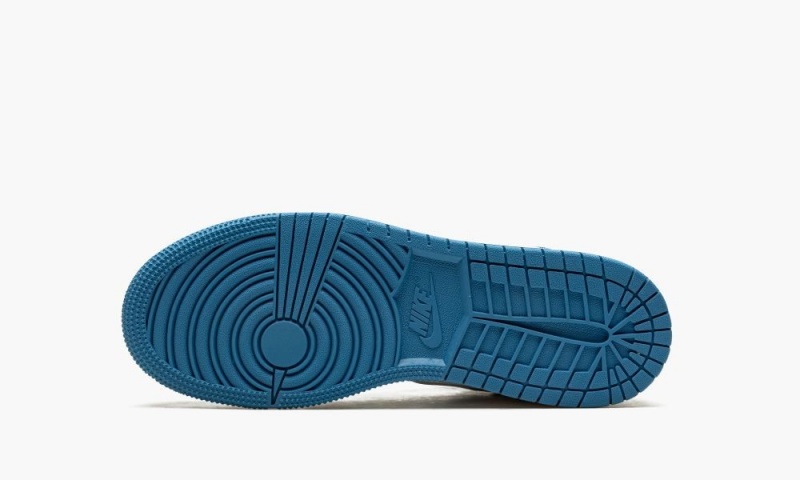 Nike Air Jordan 1 Mid (GS) Schoenen Kinderen Blauw Wit Nederland | 269713-UWI