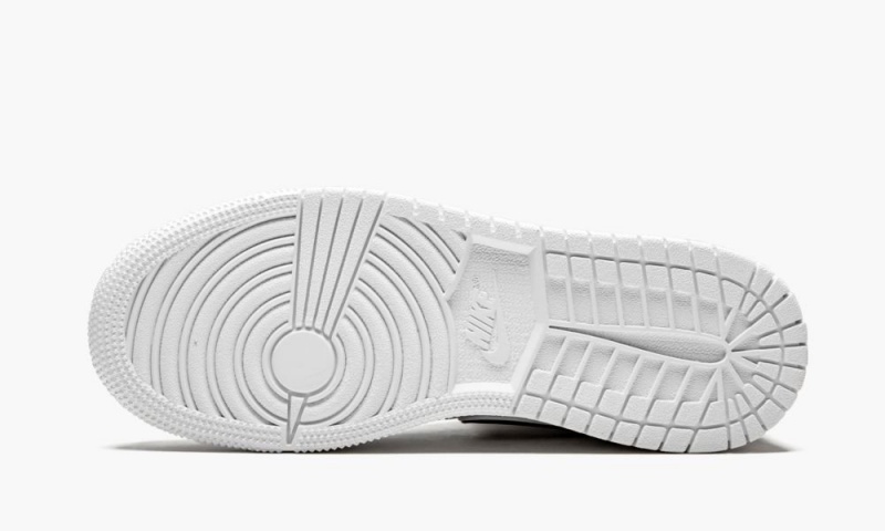 Nike Air Jordan 1 Mid (GS) Schoenen Kinderen Wit Zwart Rood Nederland | 613045-HTR