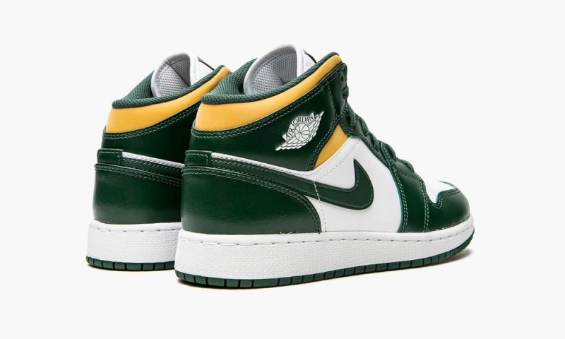 Nike Air Jordan 1 Mid GS 'Sonics' Schoenen Kinderen Groen Wit Nederland | 148273-MLA