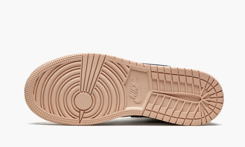 Nike Air Jordan 1 Mid GS 'White / Arctic Orange' Schoenen Kinderen Wit Donkergrijs Oranje Nederland | 268709-HRN