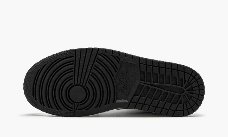 Nike Air Jordan 1 Mid 'Grey Fog' Schoenen Dames Grijs Zwart Wit Nederland | 286713-HQP