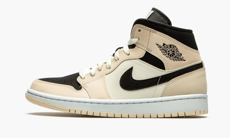 Nike Air Jordan 1 Mid \'Guava Ice\' Schoenen Dames Wit Nederland | 954716-XWQ