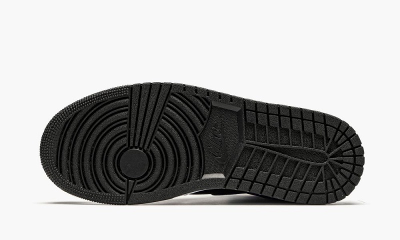 Nike Air Jordan 1 Mid 'Hyper Royal' Schoenen Heren Zwart Koningsblauw Wit Nederland | 094256-DEC