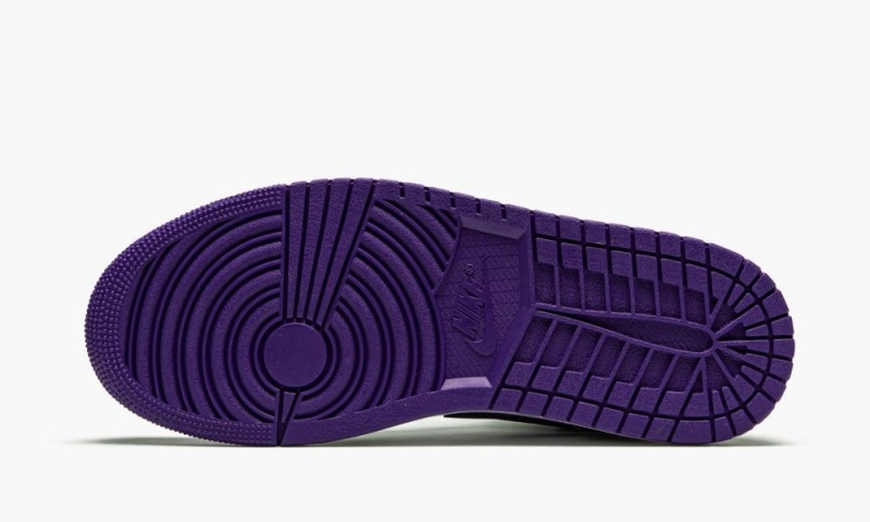 Nike Air Jordan 1 Mid 'Incredible Hulk' Schoenen Heren Groen Paars Wit Nederland | 894175-QXL