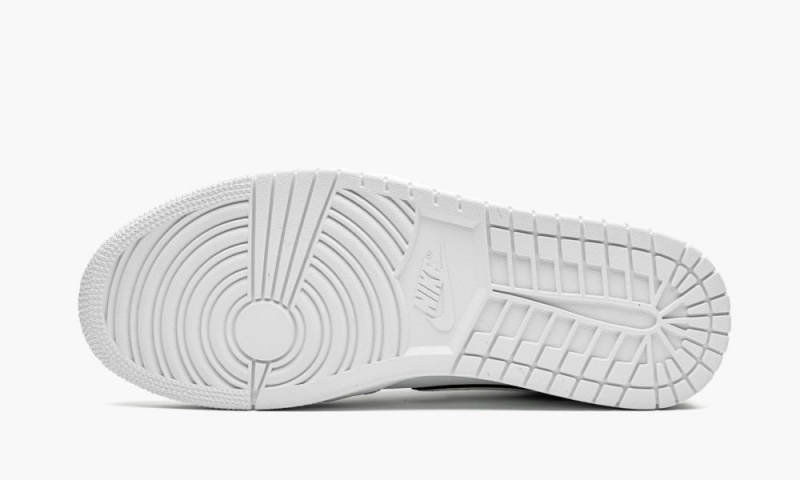 Nike Air Jordan 1 Mid 'Iridescent Outline' Schoenen Dames Wit Nederland | 153428-QBI