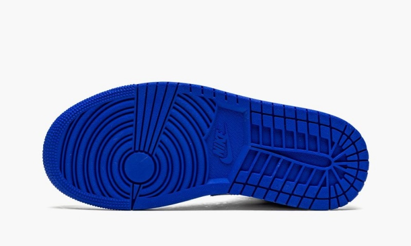 Nike Air Jordan 1 Mid 'Kentucky Blue' Schoenen Dames Wit Koningsblauw Wit Nederland | 205193-FBT