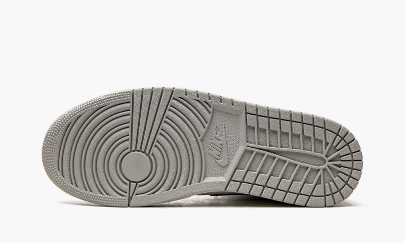 Nike Air Jordan 1 Mid 'Light Smoke Grey 2.0' Schoenen Heren Grijs Wit Nederland | 456920-TLN