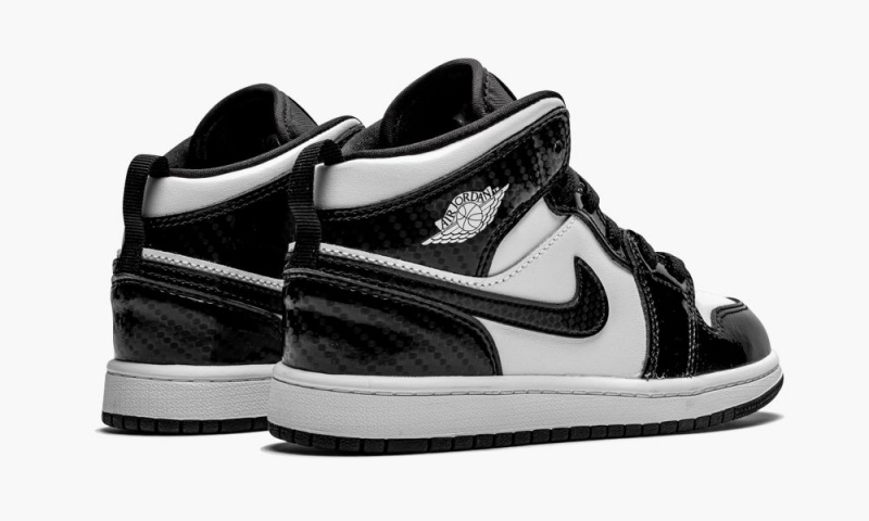 Nike Air Jordan 1 Mid PS 'All Star 2021' Schoenen Kinderen Zwart Wit Nederland | 205748-VRJ