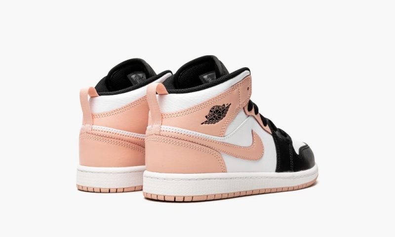 Nike Air Jordan 1 Mid PS 'Arctic Orange' Schoenen Kinderen Wit Oranje Zwart Nederland | 843672-YVR