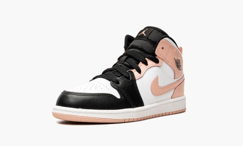 Nike Air Jordan 1 Mid PS 'Arctic Orange' Schoenen Kinderen Wit Oranje Zwart Nederland | 843672-YVR