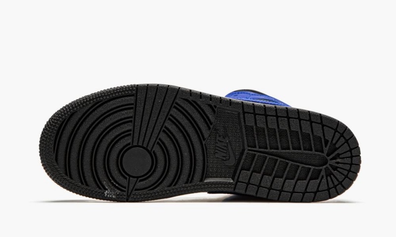Nike Air Jordan 1 Mid PS 'Hyper Royal / Black' Schoenen Kinderen Zwart Koningsblauw Wit Nederland | 017659-UWT