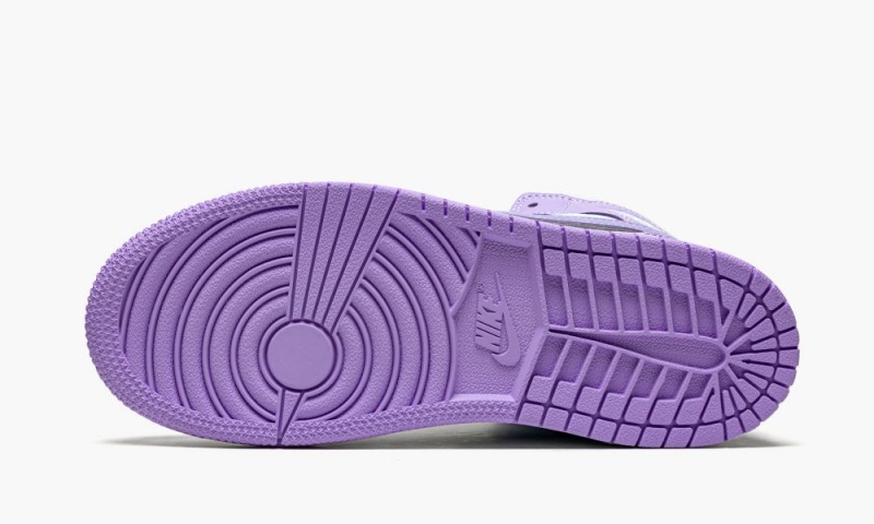 Nike Air Jordan 1 Mid PS 'Purple Pulse / Glacier Blue' Schoenen Kinderen Paars Nederland | 214306-TDV