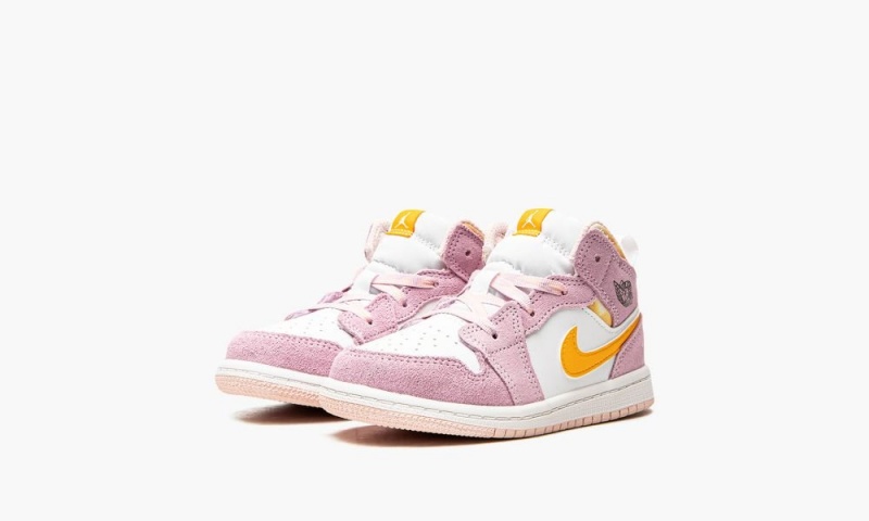 Nike Air Jordan 1 Mid SE 'Arctic Pink' Schoenen Kinderen Roze Nederland | 795432-SJC