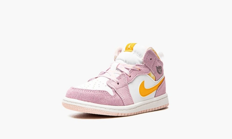 Nike Air Jordan 1 Mid SE 'Arctic Pink' Schoenen Kinderen Roze Nederland | 795432-SJC