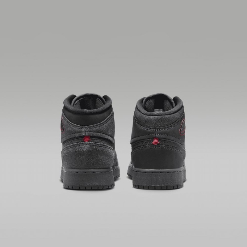 Nike Air Jordan 1 Mid SE Craft Schoenen Kinderen Donkergrijs Nederland | 092873-MFH