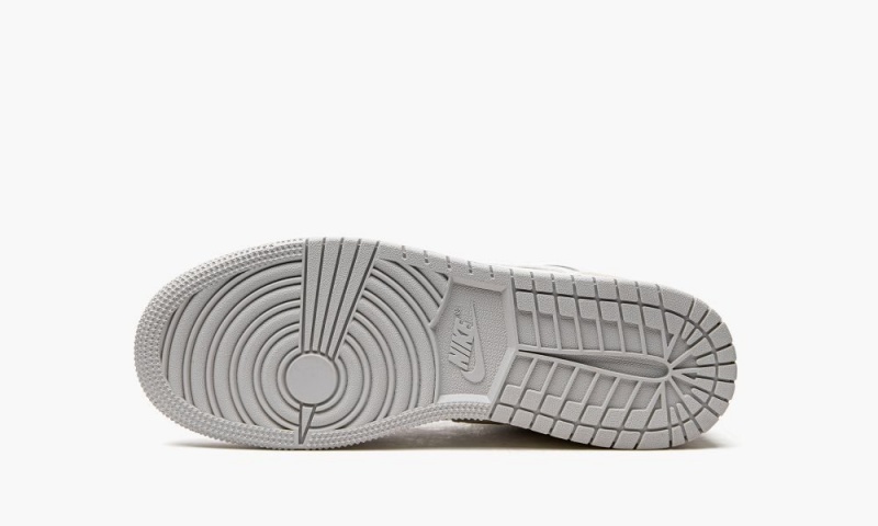 Nike Air Jordan 1 Mid SE Craft Schoenen Kinderen Wit Grijs Nederland | 245918-AMI