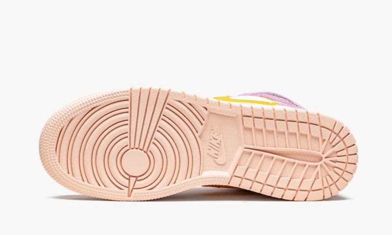 Nike Air Jordan 1 Mid SE GS 'Arctic Pink' Schoenen Kinderen Roze Goud Nederland | 287931-GVD
