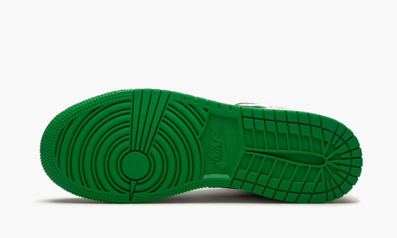 Nike Air Jordan 1 Mid SE (GS) 'Laser Orange / Lucky Green' Schoenen Kinderen Wit Oranje Zwart Nederland | 713258-HVB