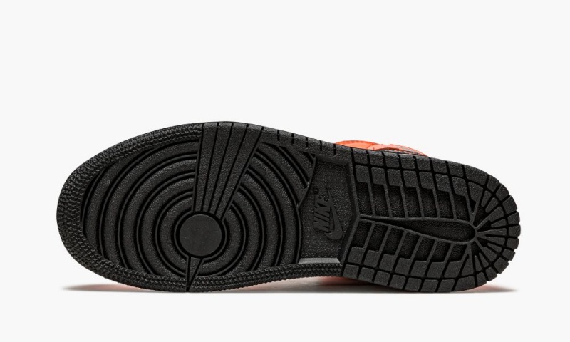 Nike Air Jordan 1 Mid SE PS 'Turf Orange' Schoenen Kinderen Oranje Zwart Wit Nederland | 325640-PEH