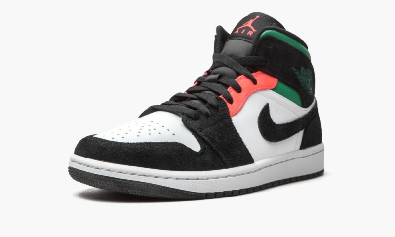 Nike Air Jordan 1 Mid SE 'South Beach' Schoenen Heren Wit Zwart Nederland | 729810-JSW