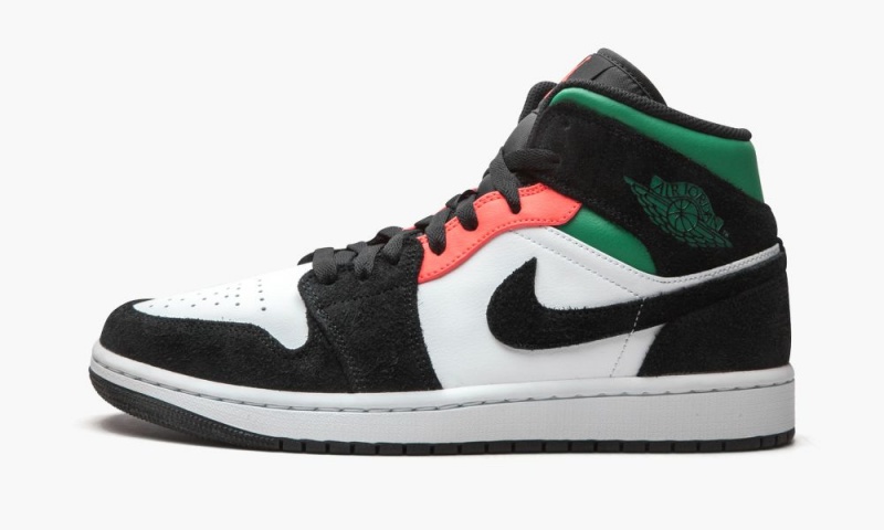 Nike Air Jordan 1 Mid SE \'South Beach\' Schoenen Heren Wit Zwart Nederland | 729810-JSW