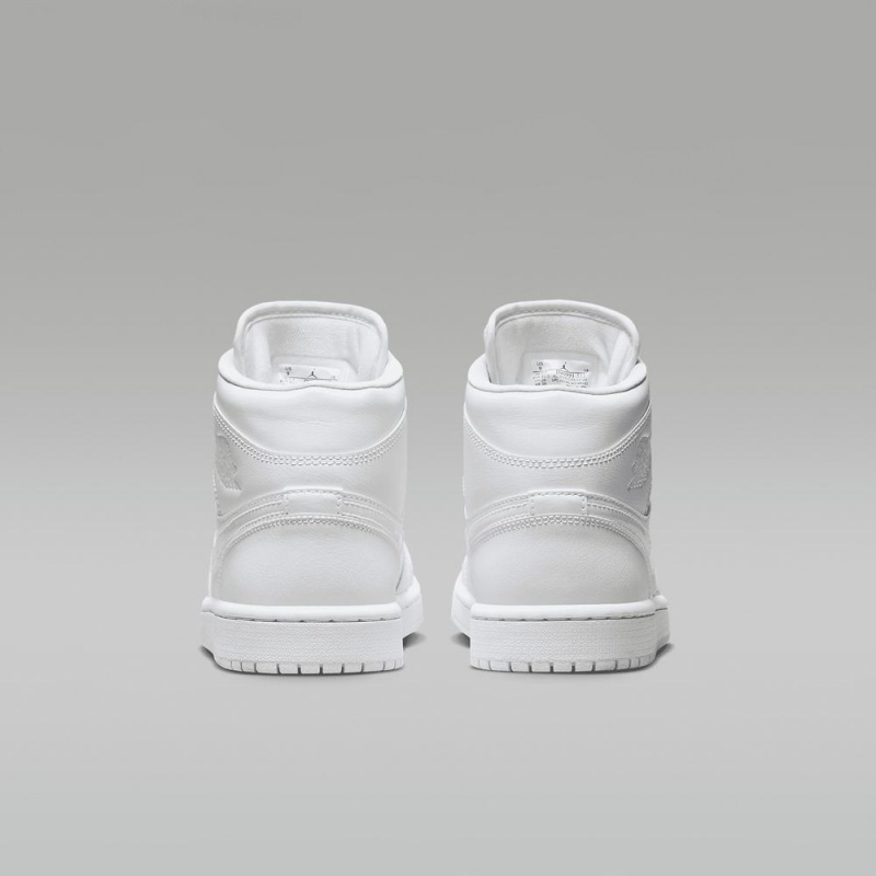 Nike Air Jordan 1 Mid Schoenen Dames Wit Nederland | 635894-XZD