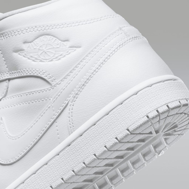 Nike Air Jordan 1 Mid Schoenen Dames Wit Nederland | 635894-XZD
