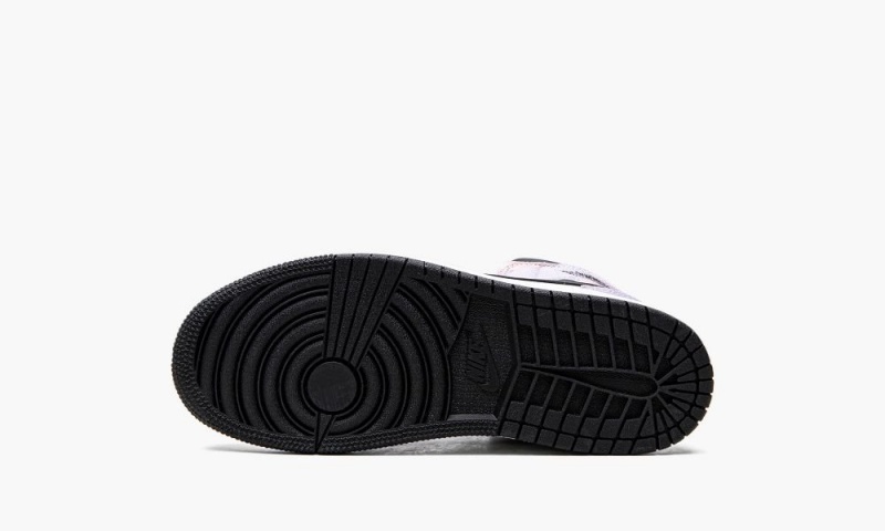 Nike Air Jordan 1 Mid Se PS Schoenen Kinderen Zwart Koraal Wit Nederland | 245067-OKP