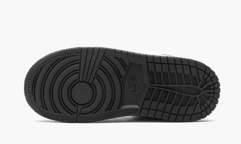 Nike Air Jordan 1 Mid (TD) 'White Shadow' Schoenen Kinderen Zwart Grijs Wit Nederland | 802536-WBV