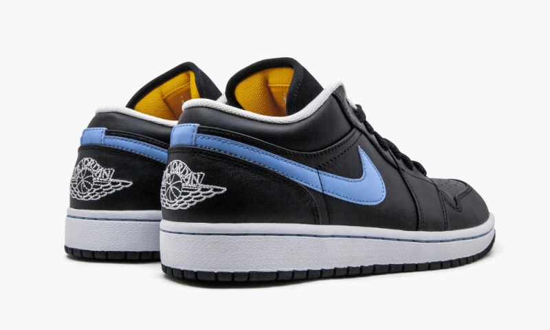Nike Air Jordan 1 Phat Low Schoenen Heren Zwart Blauw Wit Nederland | 346781-ZOQ
