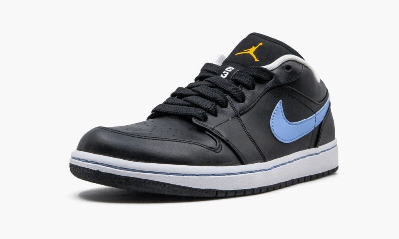 Nike Air Jordan 1 Phat Low Schoenen Heren Zwart Blauw Wit Nederland | 346781-ZOQ