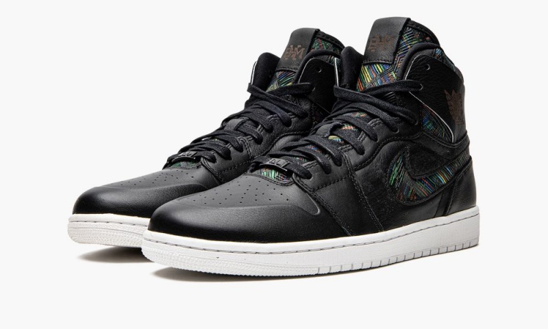 Nike Air Jordan 1 RET High NOUV BHM 'BHM' Schoenen Heren Wit Zwart Groen Nederland | 825690-UAC