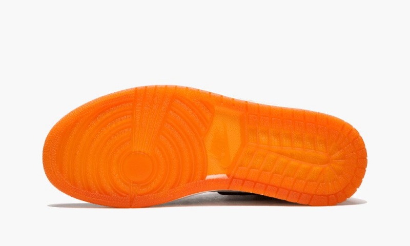 Nike Air Jordan 1 RE HI OG SL 'Satin Shattered Backboard' Schoenen Dames Zwart Oranje Nederland | 753426-ZMK