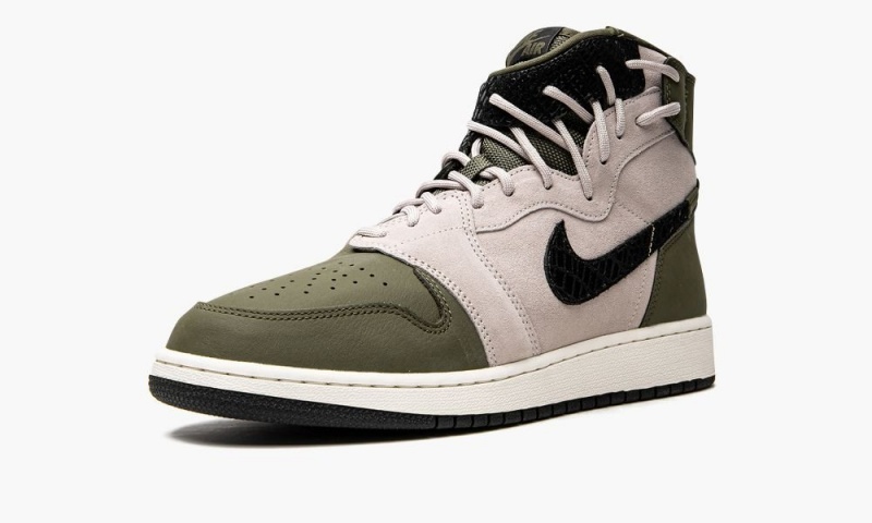 Nike Air Jordan 1 Rebel XX 'Olive Canvas' Schoenen Dames Olijfgroen Nederland | 307865-POY
