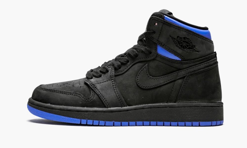 Nike Air Jordan 1 Ret Hi OG Q54 BG \'Quai 54\' Schoenen Kinderen Zwart Blauw Nederland | 398642-EKQ