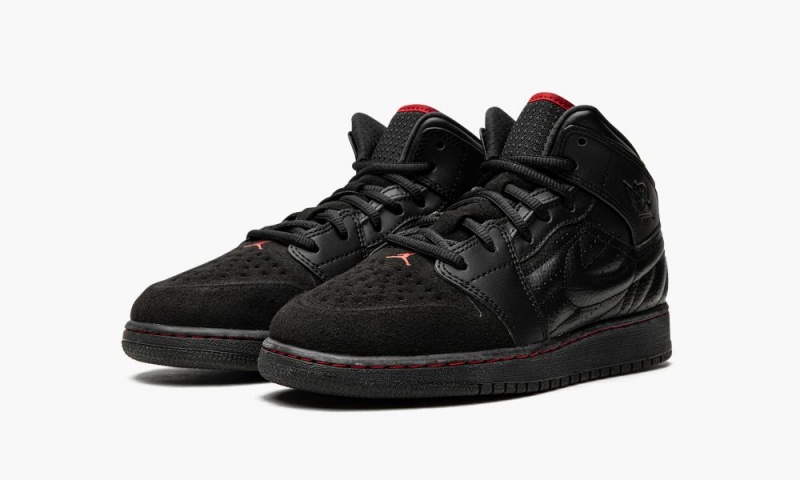 Nike Air Jordan 1 Retro 99 GS 'Bred Jordan 14' Schoenen Kinderen Zwart Rood Nederland | 147862-GIM