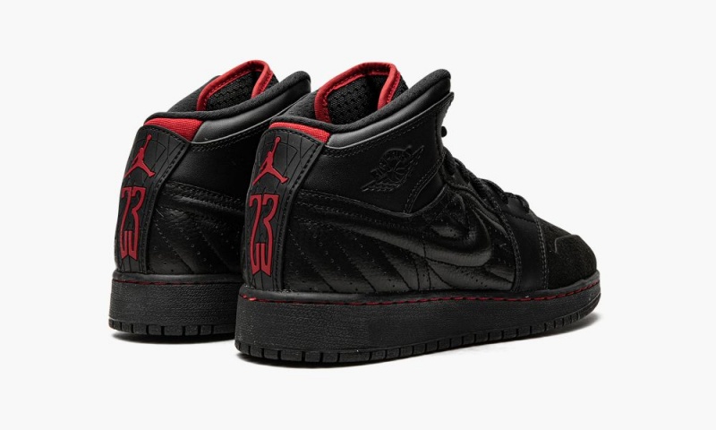 Nike Air Jordan 1 Retro 99 GS 'Bred Jordan 14' Schoenen Kinderen Zwart Rood Nederland | 147862-GIM